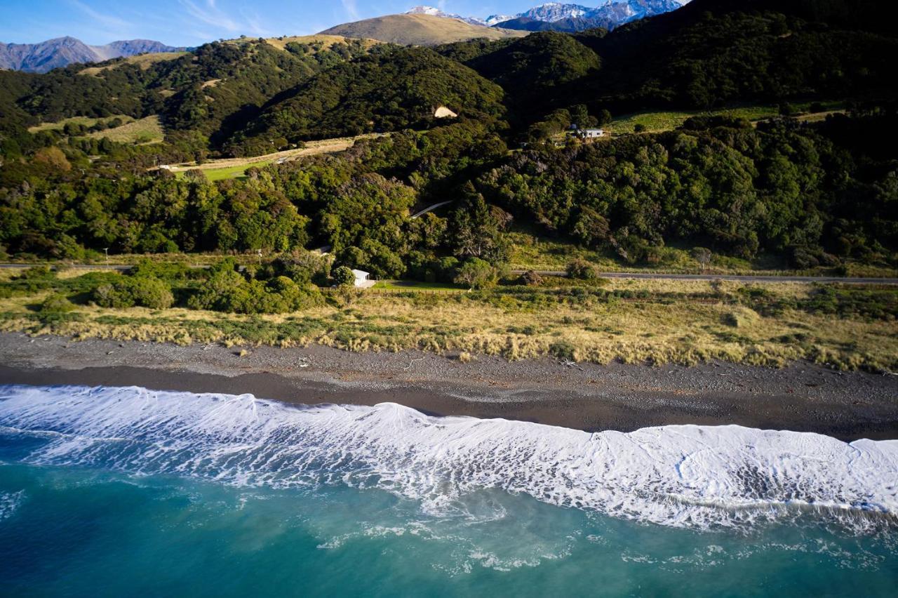Beachfront Cottage Mangamaunu Kaikoura Esterno foto
